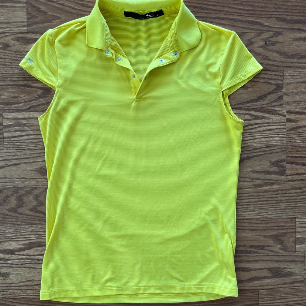Polo Raulph Lauren Yellow Golf Shirt